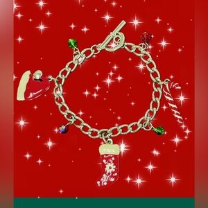 Festive Christmas Themed Bracelet